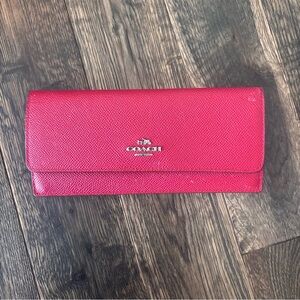 Coach heritage leather wallet